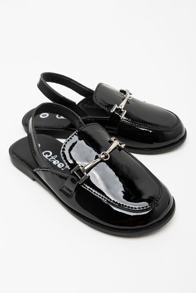 Slingback Loafer Black