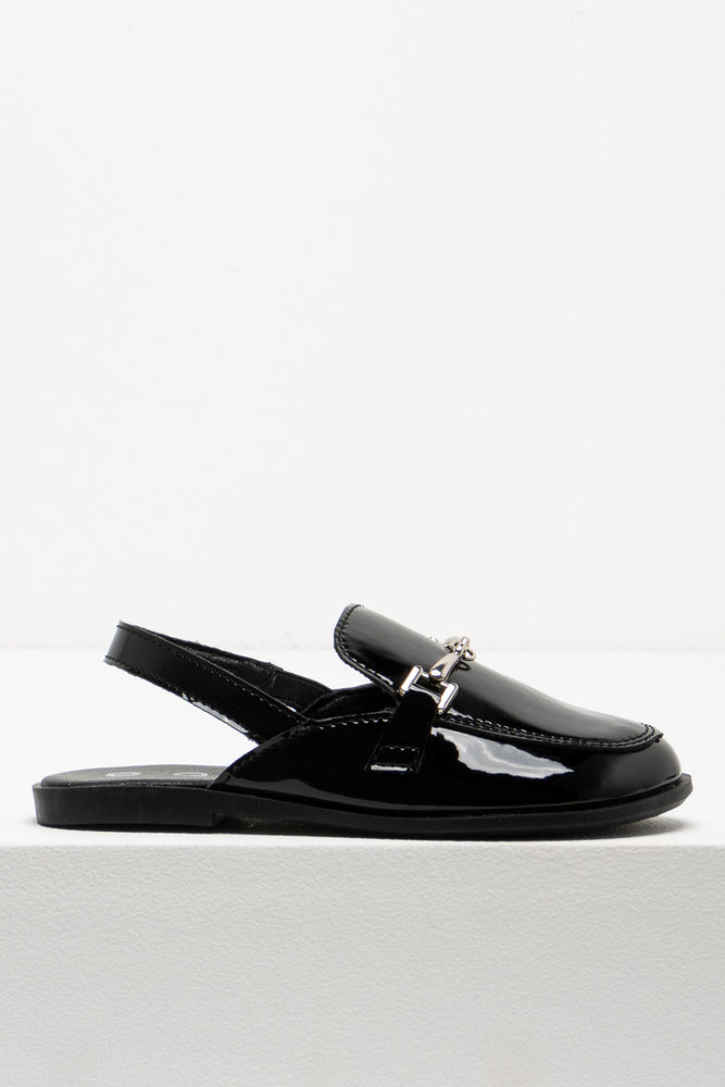 Slingback Loafer Black