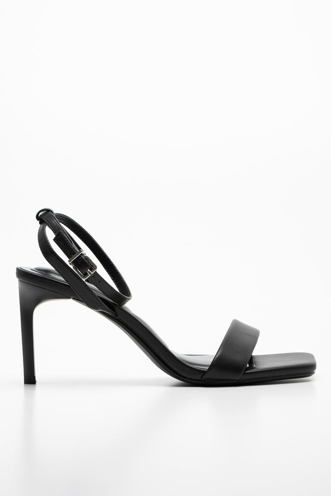 Heel Sandal Black