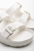 Buckle Sandal White (2)