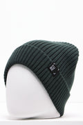 Rib Beanie Green (1)