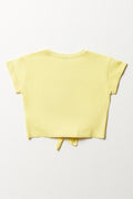 The Little Mermaid Short Sleeve T-Shirt Yellow (2)