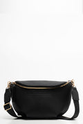 Crossbody Moon Bag Black