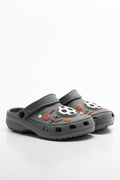 Raised Charm Clog Grey