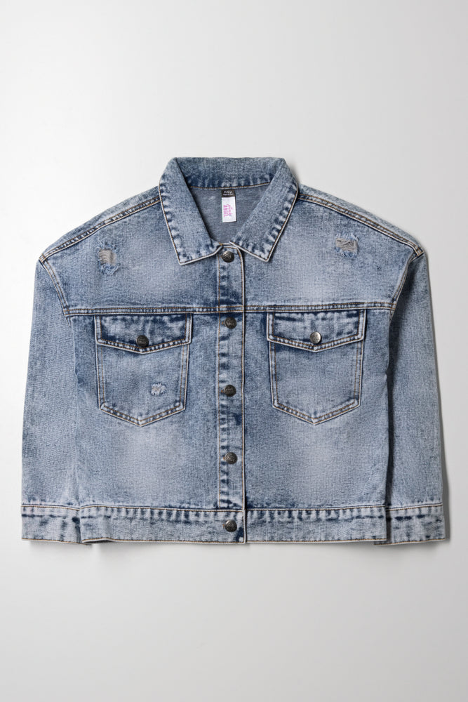 Denim Trucker Jacket Light Blue