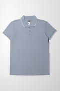 Short Sleeve Golfer Grey