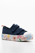 Denim Double Velcro Sneaker (1)