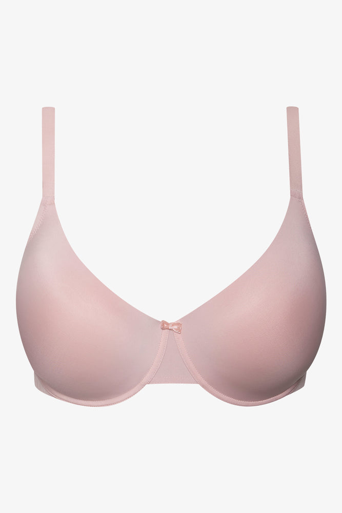 2 Pack Smooth T-Shirt Bras Pink & White