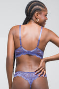 2 Pack Summer Lace Balconette Bra Blue (3)