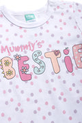 Bestie Basic Romper Girl Pink (1)