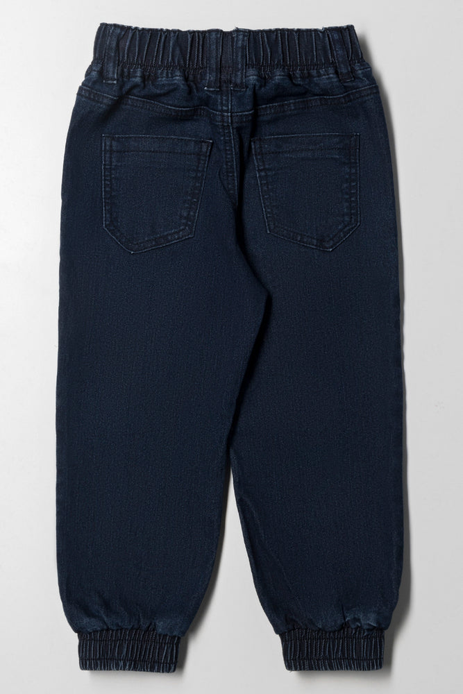 Cargo Denim Jogger Indigo (2)