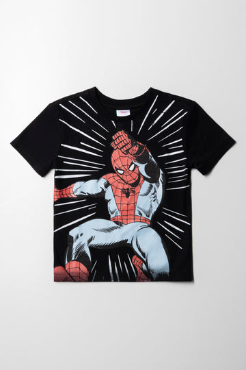 Spiderman T-Shirt Black