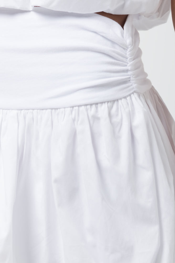 Bubble Skirt White (4)