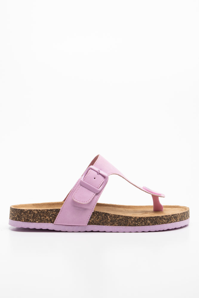 Thong Cork Sandal Pink