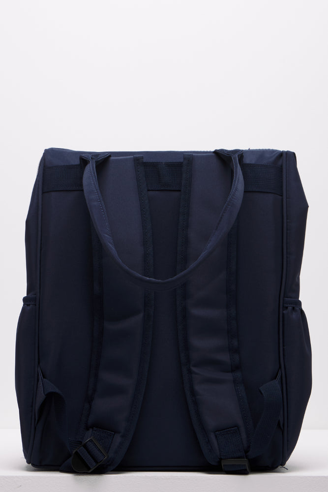 Navy Upper Handle Backpack (2)