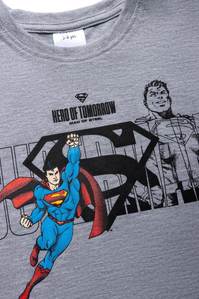 Superman T-Shirt Grey