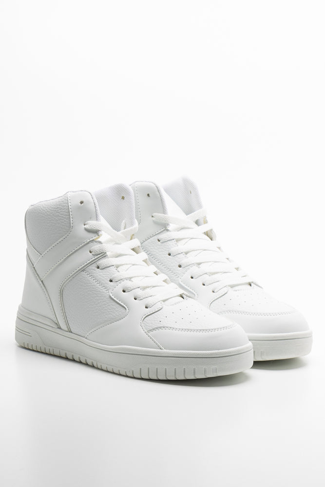 Skate High Top Sneaker White