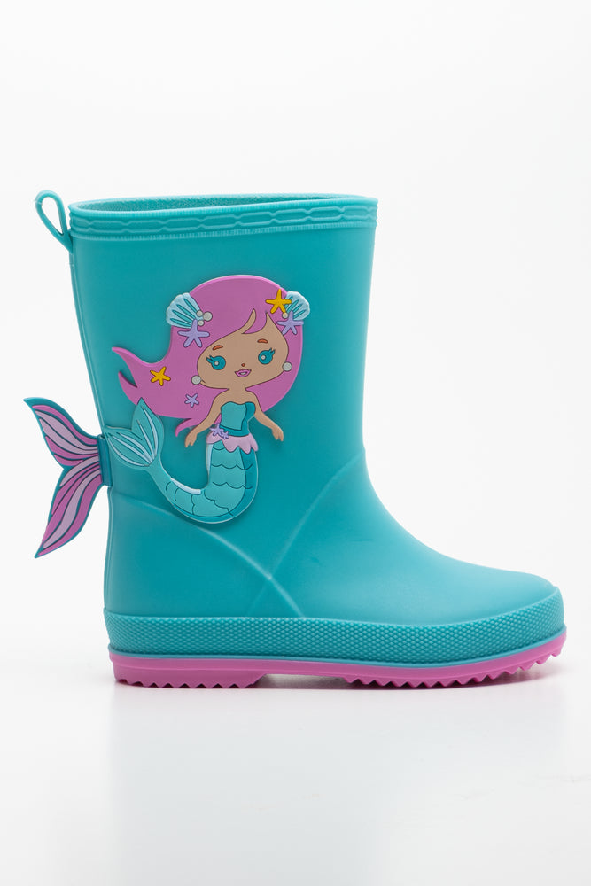 Rain Boot Turquoise