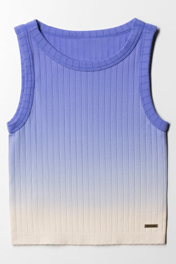 Ombre Seamless Vest Purple