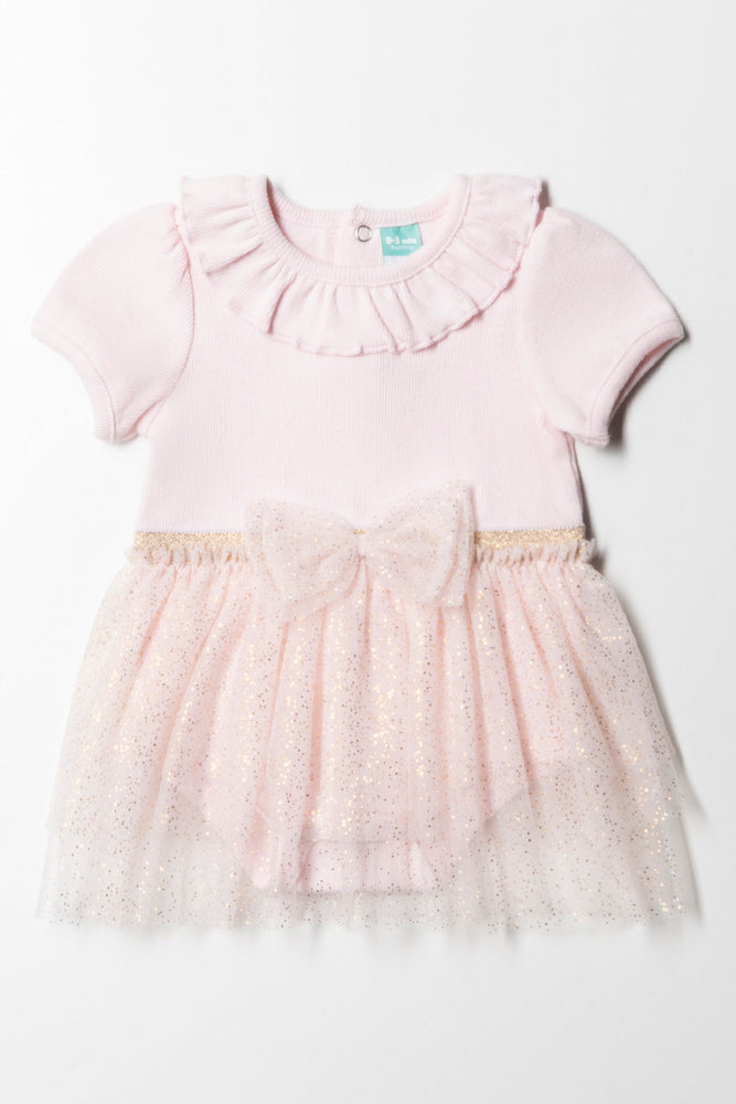 Tiered Dress Pink