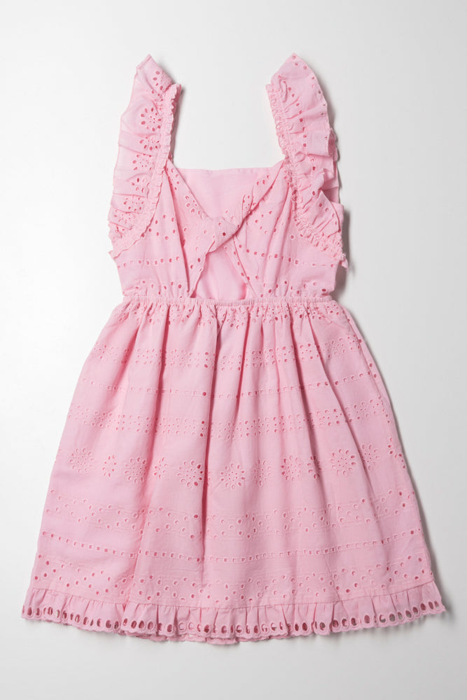 Anglaise Dress Pink (3)