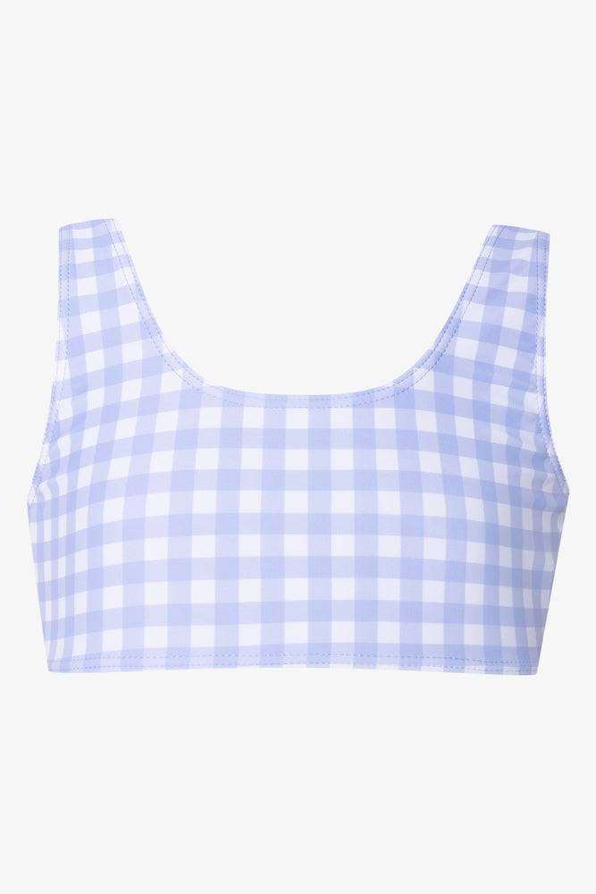 Gingham Bikini Blue