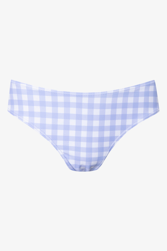 Gingham Bikini Blue