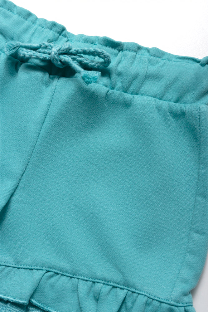 Frill Short Teal