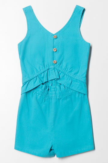 Short Jumpsuit Blue