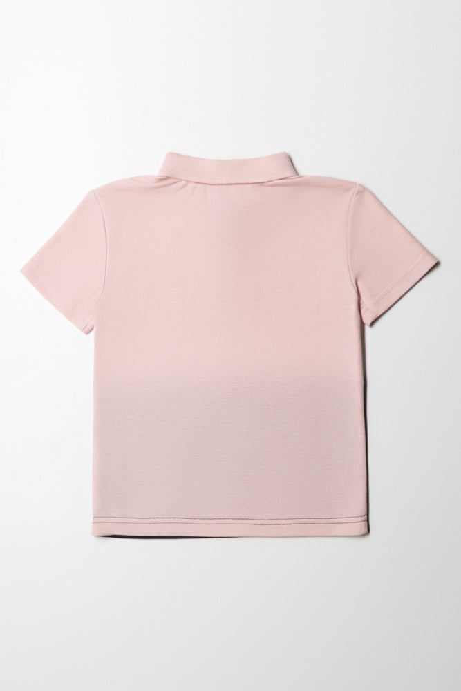 Colour block Golfer Dusty Pink (2)