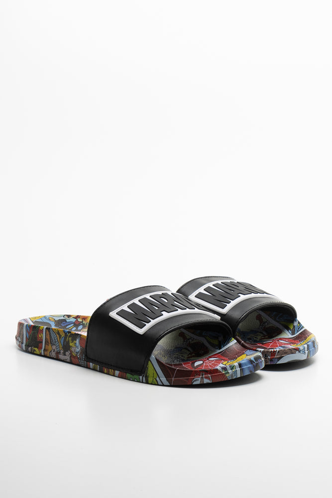 Marvel Slide Black