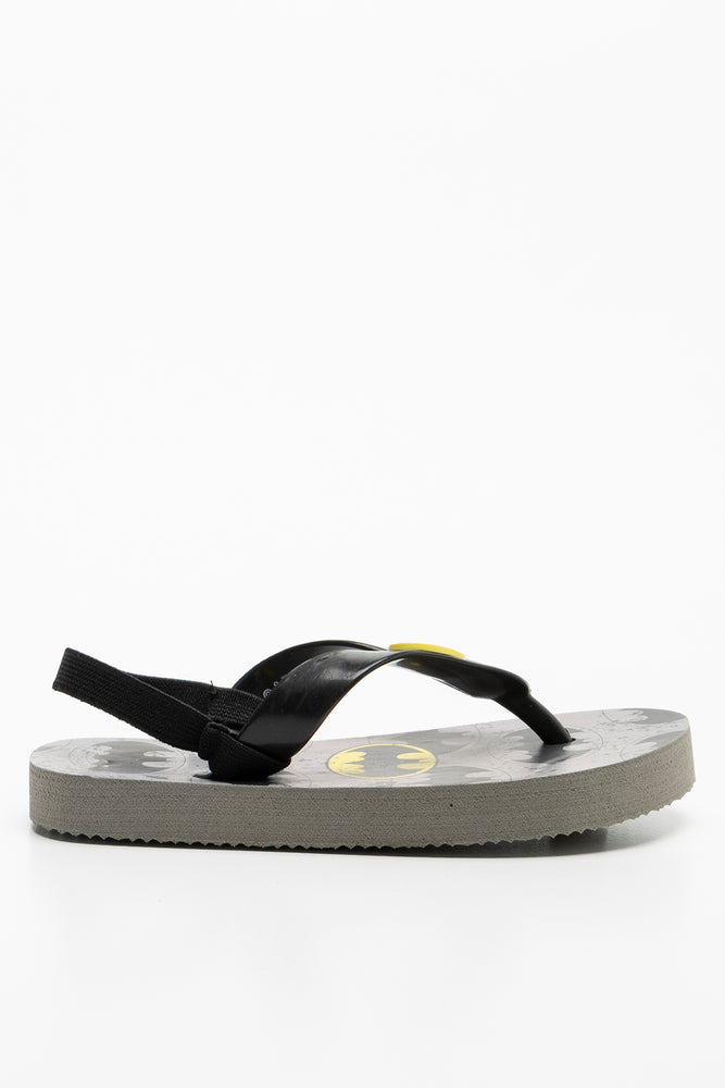 Batman Flip Flop Dark Grey