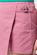 Side Buckle Skort Rose Pink (4)