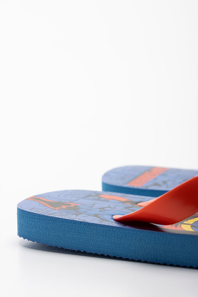 Superman Flip Flop Blue (3)