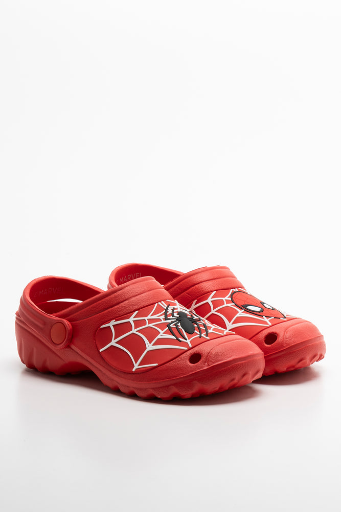 Spiderman Clog Red