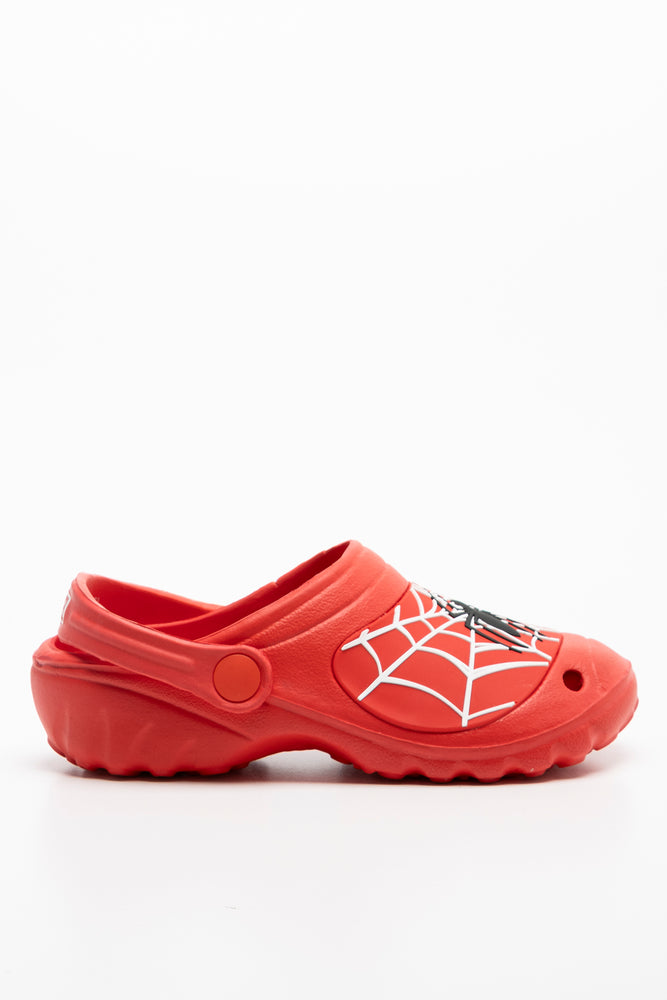 Spiderman Clog Red