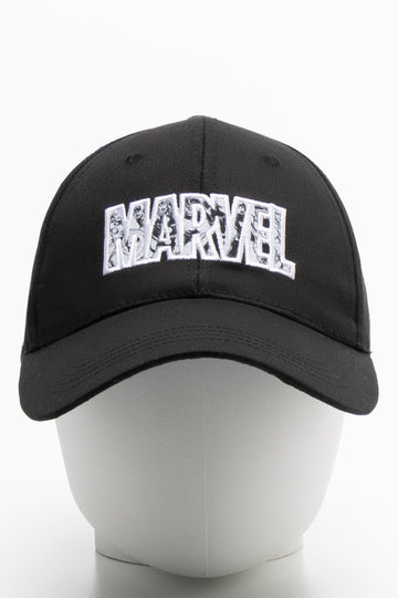 Marvel Peak Cap Black