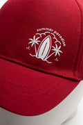 Surf Peak Cap Red (2)