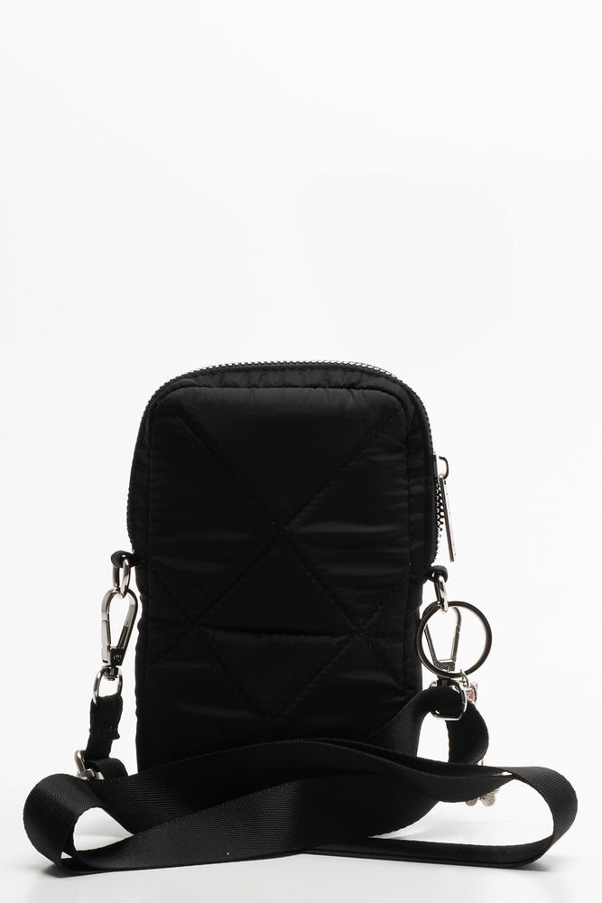 Multi Pocket Sling Bag Black