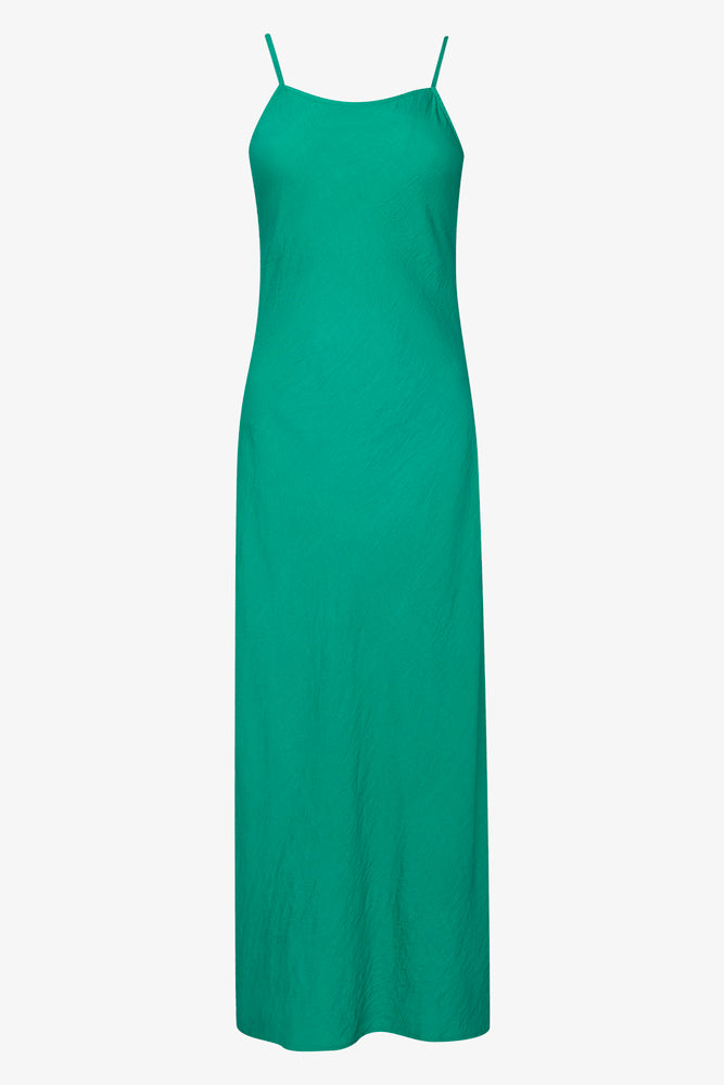 Strappy Column Dress Green