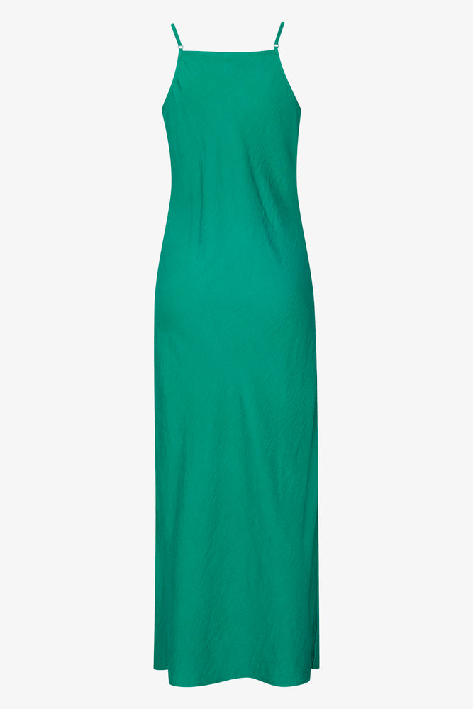 Strappy Column Dress Green