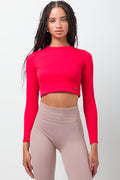 Seamless Long Sleeve Red