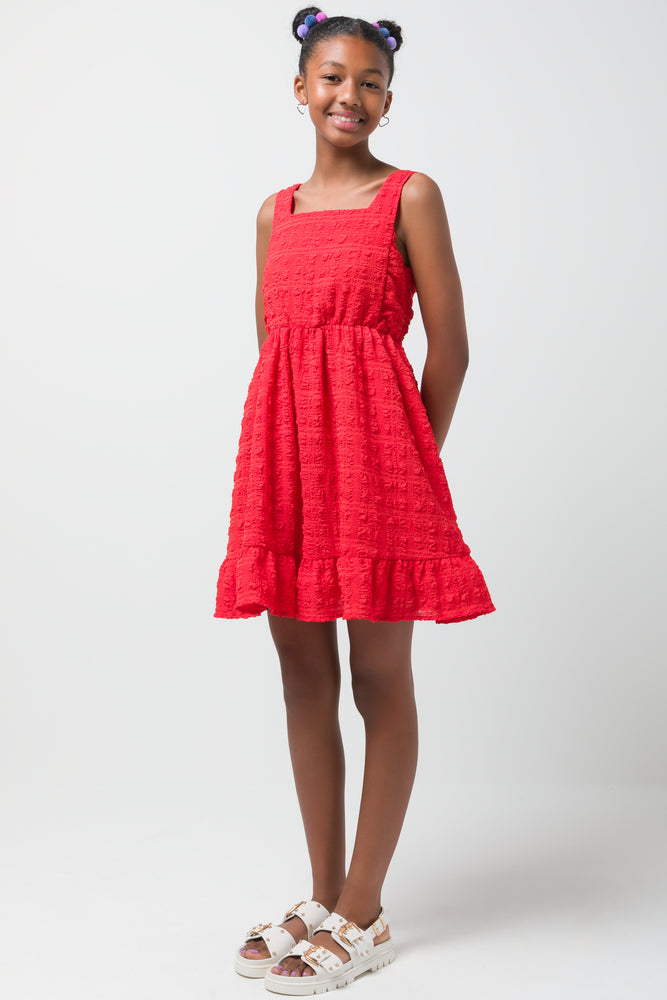 Sleeveless Dress Red