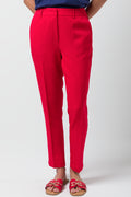 Slim Leg Pants Red (1)