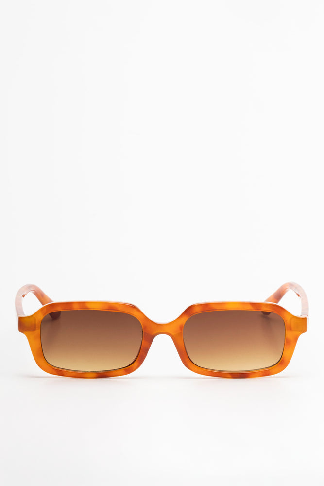 Rectangular Sunglasses Orange