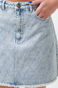 Denim Skirt Light Blue (4)