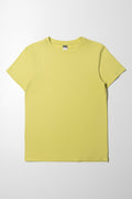 Crew Neck Short Sleeve T-Shirt Green