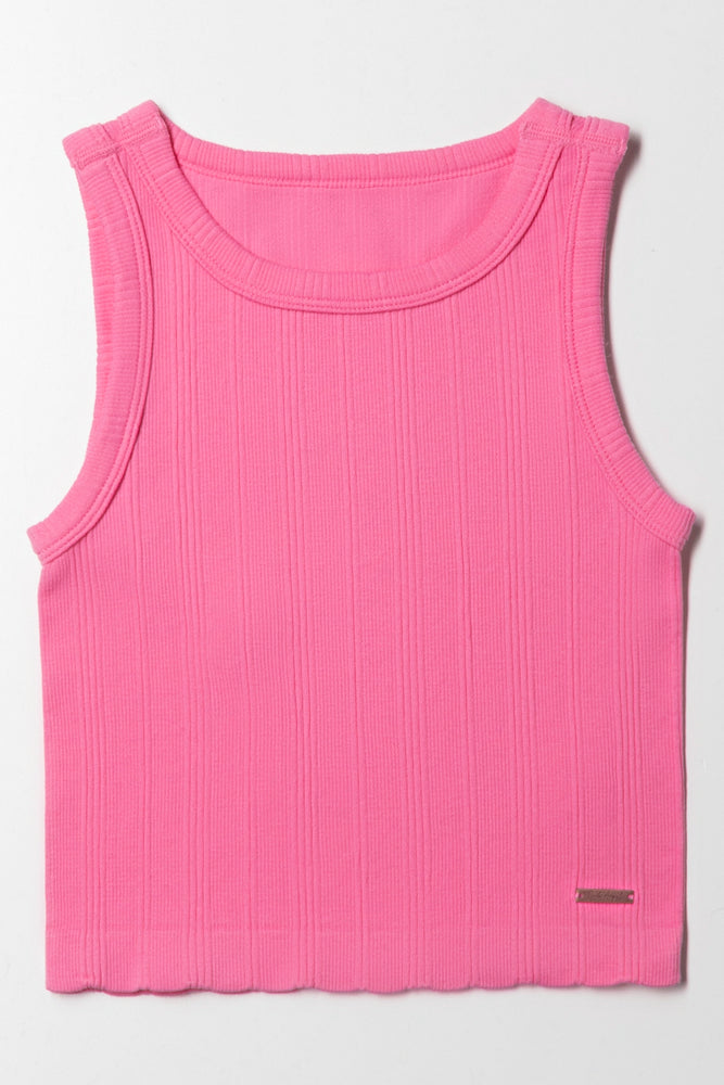 Seamless Vest Pink