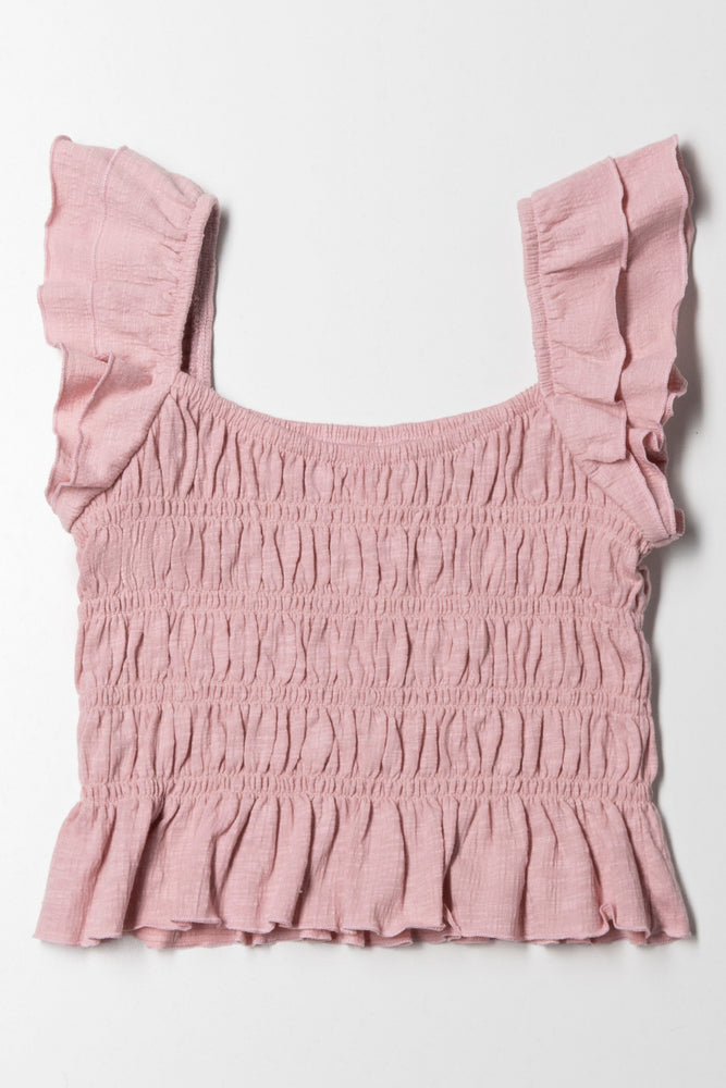 Frill Top Pink