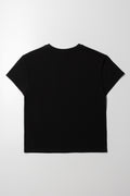 Amour Short Sleeve T-Shirt Black (1)